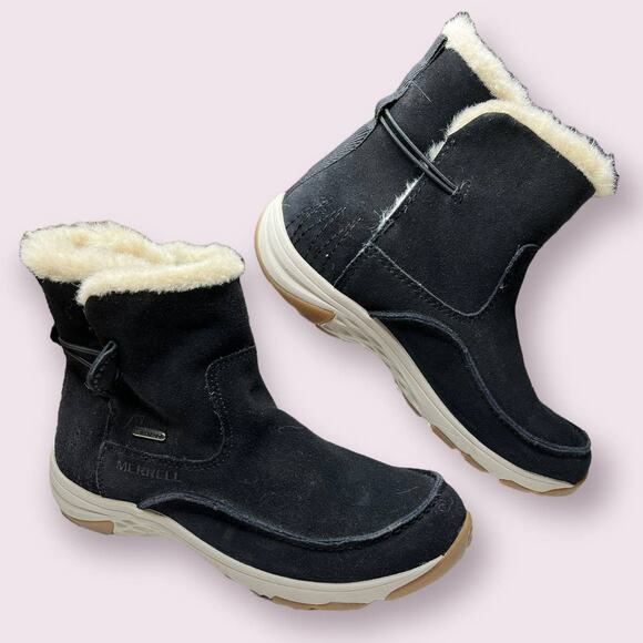 Merrell Approach Sage Pull On Polar Winter Boots - Picture 4 of 7